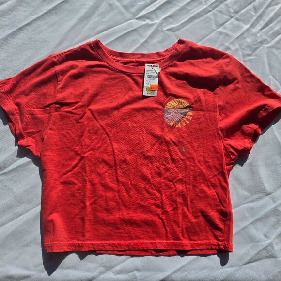 O'Neill Woman Short Sleeve Crop Tee- Large - Picture 1 of 1